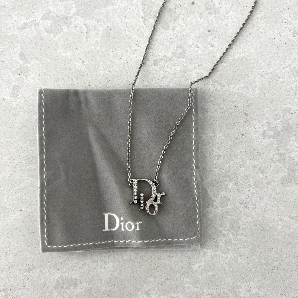DIOR Oblique Pendant Necklace
